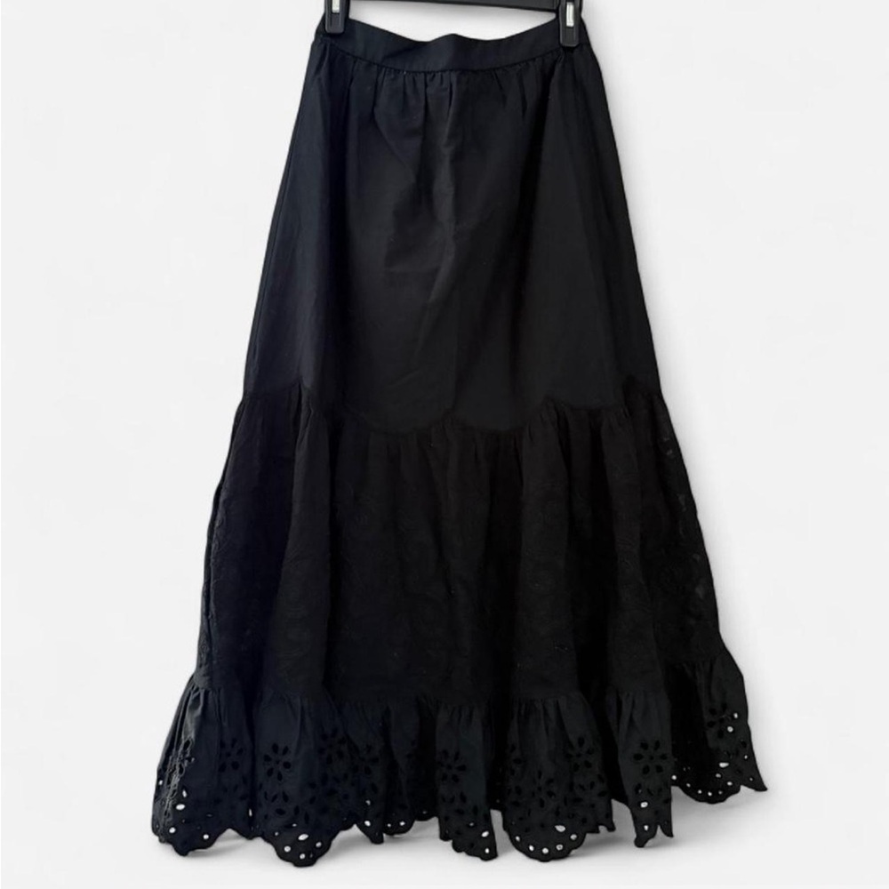 Abercrombie & Fitch Black Maxi Skirt